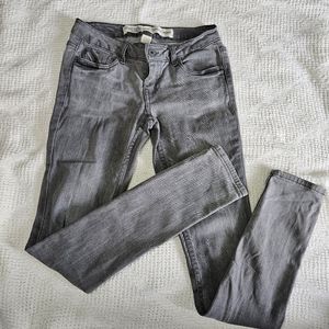 Charlotte Russe Extreme Skinny Jeans Womens Size 8 Gray Size 00